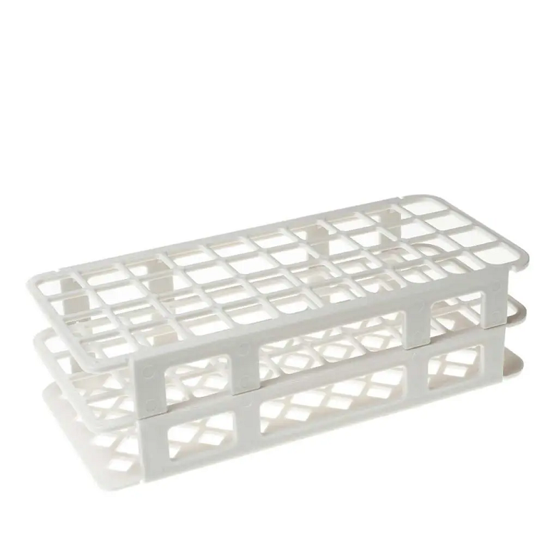 Штатив для пробірок, діаметром 20 мм, на 40 місць, без кришки, поліпропілен